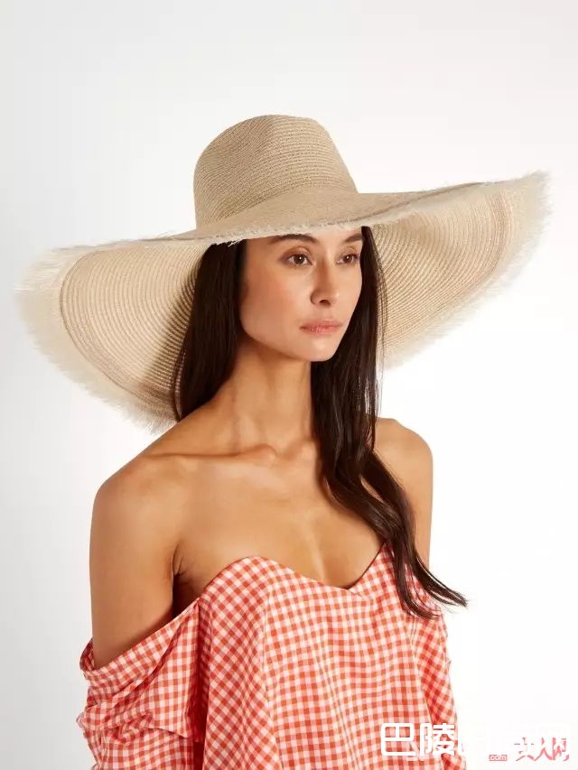宽檐草帽推荐_《欢乐颂2》追的不是剧，“冷美人”安迪的草帽才是我想要的！