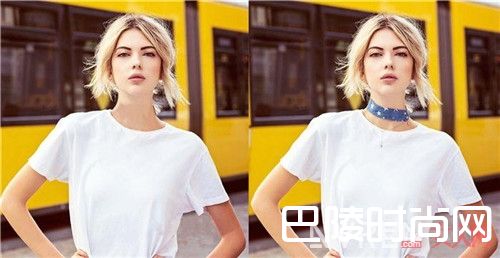 简约chocker穿起来有层次感吗_夏天单穿如何穿出层次感？4款你不二选的小配饰