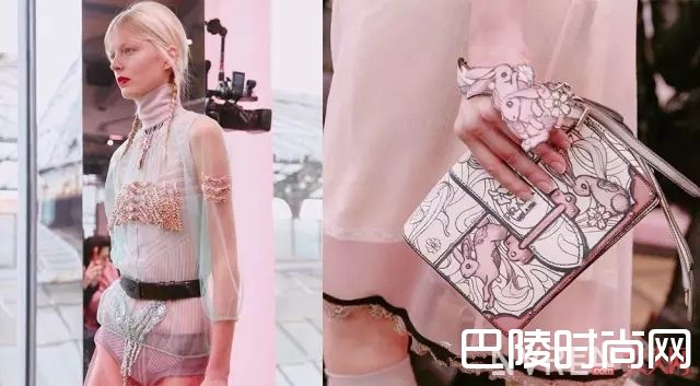 Prada早春系列_什么叫娘man 就是休闲风和柔美女人味相结合