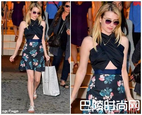 艾玛·罗伯茨穿衣如何搭配？_矮妹子如何变得时髦？学学她们的穿衣搭配就可以！