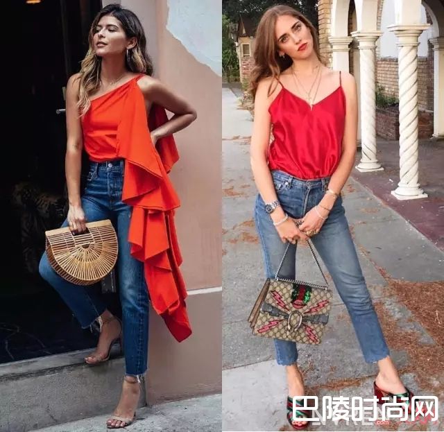 红色和蓝色的搭配要点_你穿红色显土又显黑,配色没选对才是罪魁祸首