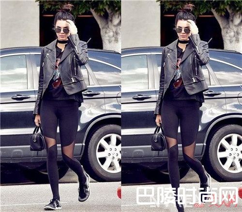 摇滚T和运动裤如何搭配_能与白T媲美的全能摇滚T 让你点燃你的所有下装