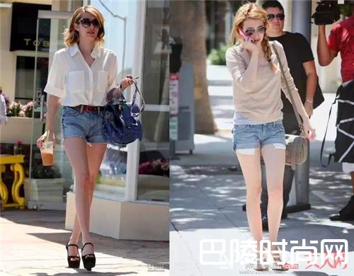 艾玛·罗伯茨穿衣如何搭配？_矮妹子如何变得时髦？学学她们的穿衣搭配就可以！