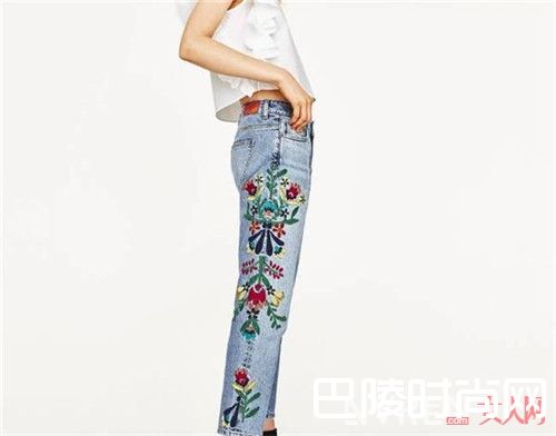 刺绣牛仔裤好看吗_搭配这款中国元素 让你穿出一个世纪的美