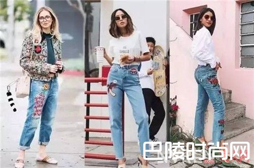 刺绣牛仔裤好看吗_搭配这款中国元素 让你穿出一个世纪的美