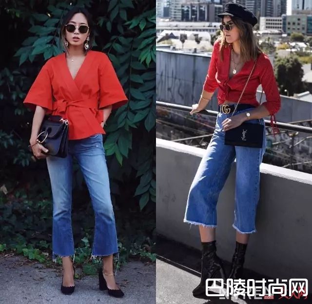 红色和蓝色的搭配要点_你穿红色显土又显黑,配色没选对才是罪魁祸首