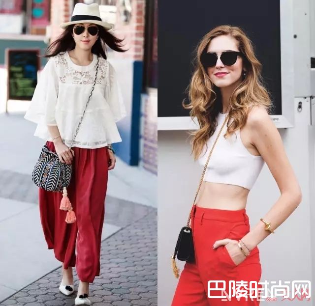 红色和白色的搭配_你穿红色显土又显黑，配色没选对才是罪魁祸首