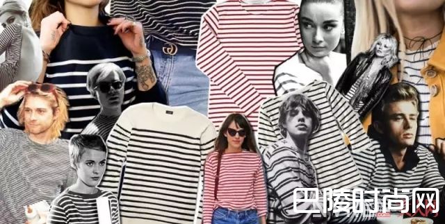 条纹衫搭配丝巾_永不过时的条纹，到底怎么穿才最美？