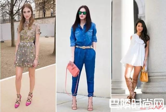 ​绑带鞋如何搭配_想拥有一双大美腿？看看这些夏季凉鞋穿搭大法就知道