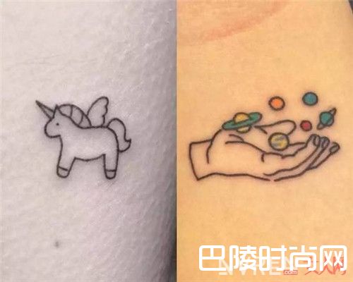 纹线条什么图案好看_这个夏天不爱花臂?这些小纹身或许可以拯救单调的你