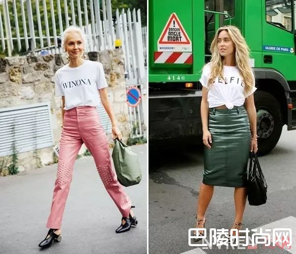 ​slogan T怎么搭配_夏天最爱的T恤 这些穿法让你美够一整季