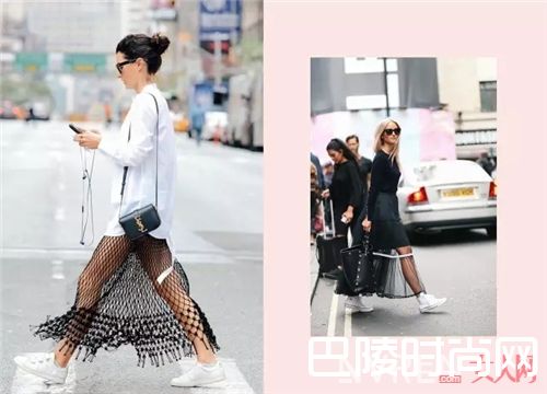 球鞋与半身裙如何搭配?_还在烦恼参加婚礼的造型吗?一双球鞋就够了!