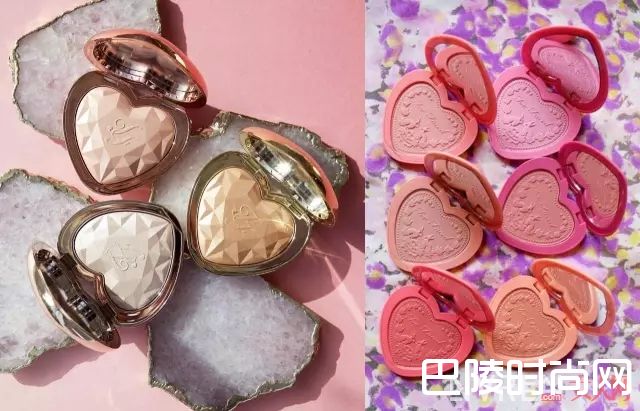 too faced爱心系列_这17款高颜值化妆品，你不备一件在包里怎么对得起自己？