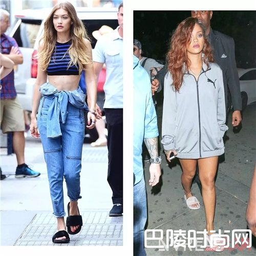 毛毛拖鞋如何搭配？_夏季慵懒风 穿上这些拖鞋让你懒得很时髦！