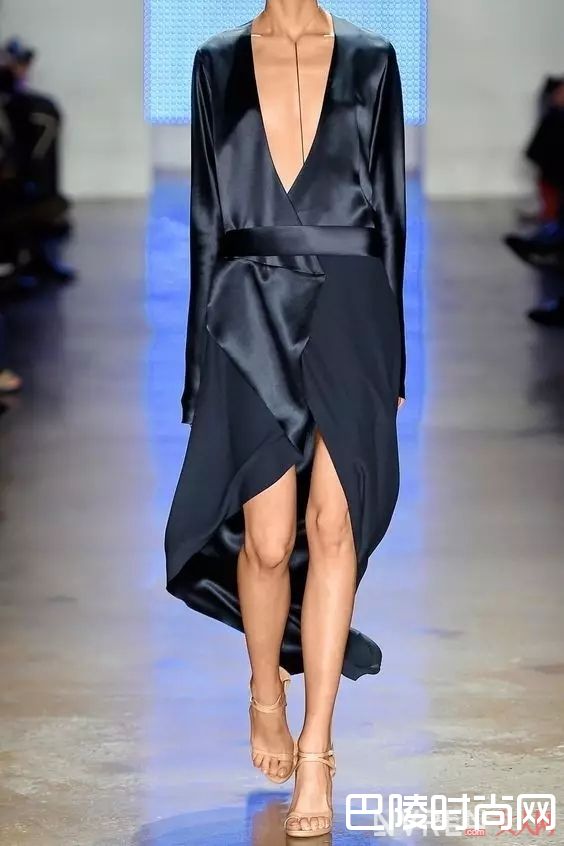 缎面元素的搭配_那一波莹润的光泽，是属于女人的质感