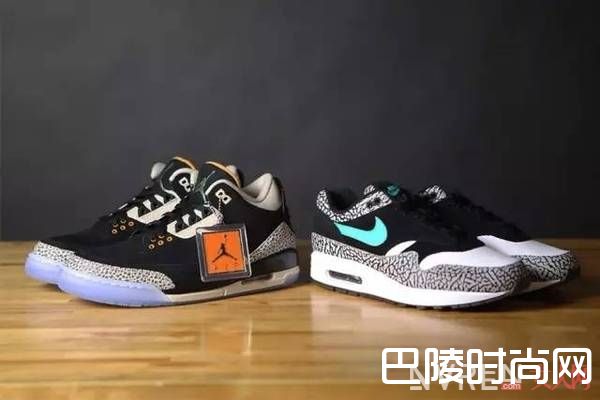 atmos Air Jordan Air Max Pack 套装_2017年销售额前十的十双鞋子 你还不打算入手一双吗
