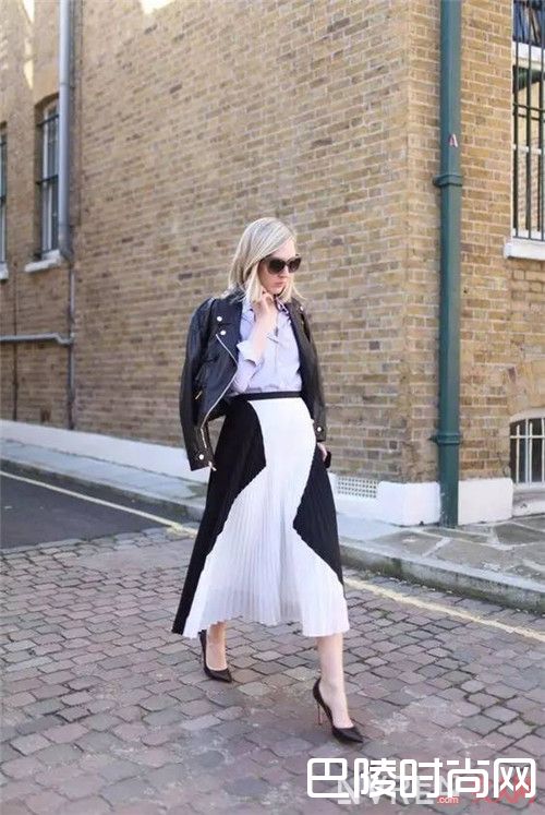 百褶裙怎么搭配_今年夏天这三条裙子让你暴瘦10斤 