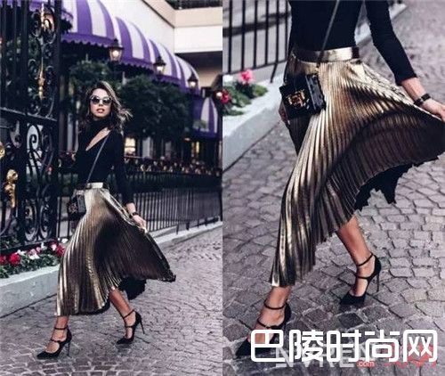 百褶裙怎么搭配_今年夏天这三条裙子让你暴瘦10斤 