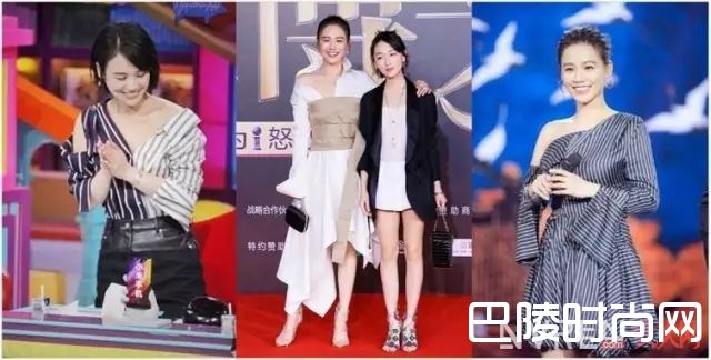 不对称露肩连衣裙推荐_只有印花长裙怎么够，今夏还有哪些美裙值得买？