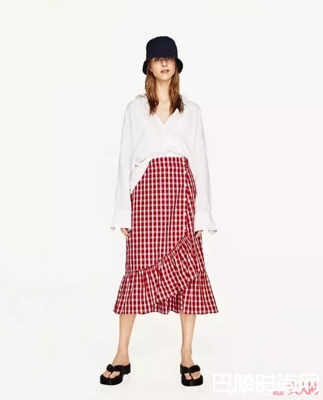 荷叶边裙子推荐_只有印花长裙怎么够，今夏还有哪些美裙值得买？