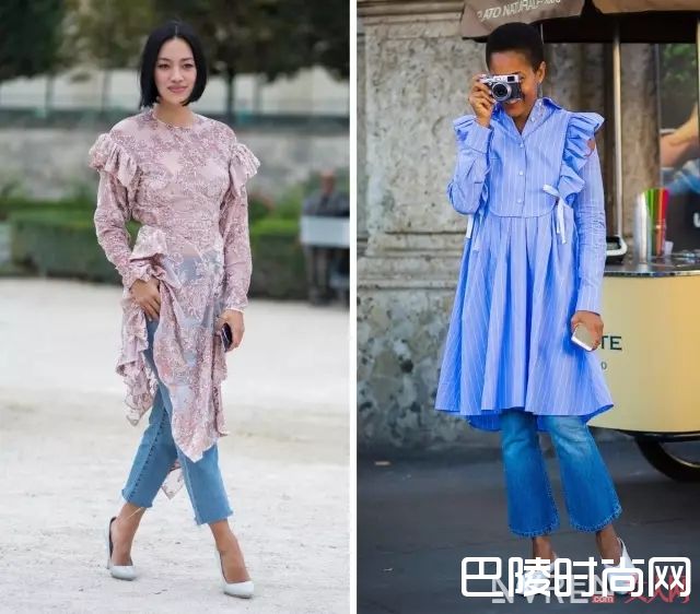 荷叶边裙子推荐_只有印花长裙怎么够，今夏还有哪些美裙值得买？