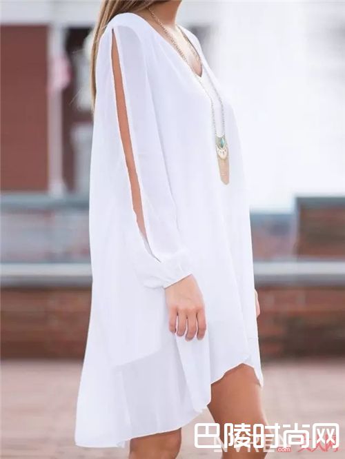 白色裙装怎样搭配显瘦？_女神的衣柜里 都有一件气质还百搭的小白裙
