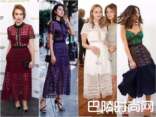 self portrait蕾丝仙女裙简介_夏季潮流好看又不贵的仙女裙 飘逸美艳撩人心！