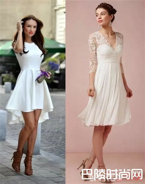 白色裙装怎样搭配显高？_女神的衣柜里 都有一件气质还百搭的小白裙
