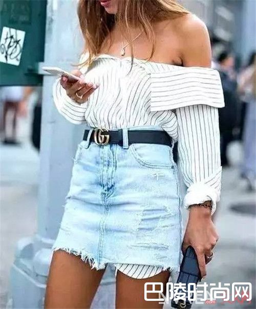 衬衫怎么露肩_纳尼？随时转换风格一件衬衫就可以了？