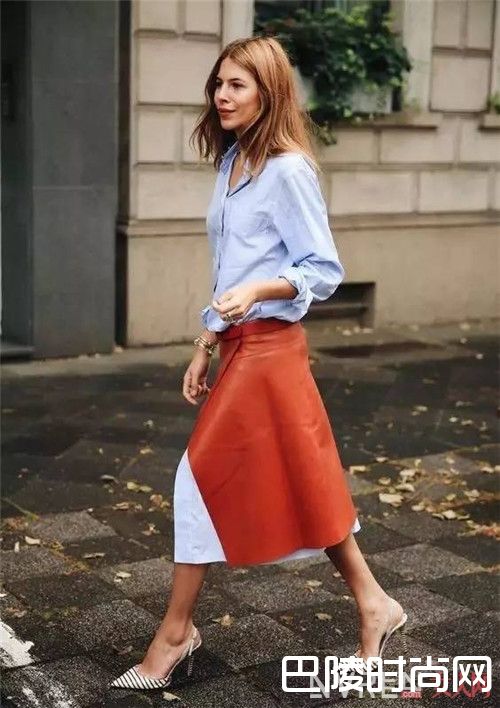 衬衫半裙怎么搭配_纳尼？随时转换风格一件衬衫就可以了？