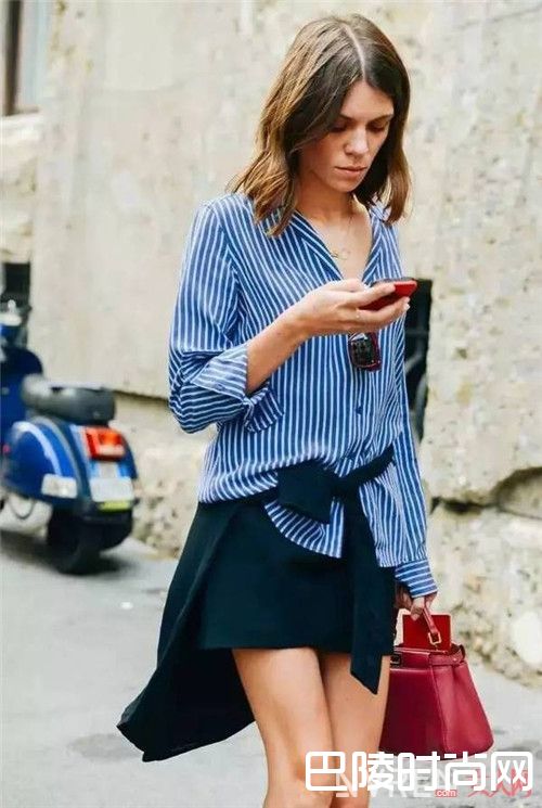 衬衫半裙怎么搭配_纳尼？随时转换风格一件衬衫就可以了？