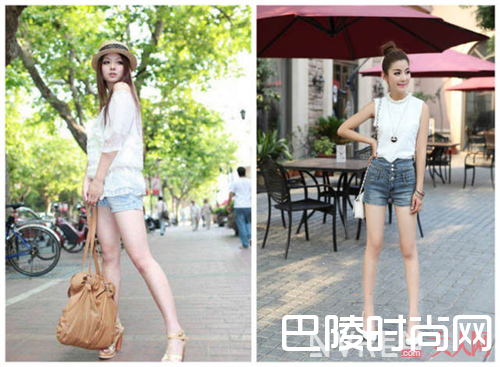 牛仔短裤怎么搭配_轻松减龄元气少女穿搭 让你再青春一次