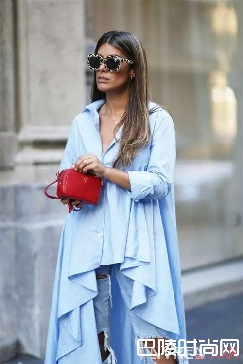 红色+蓝色介绍_这个夏天的时髦从配色开始 