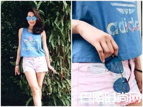 蓝色介绍_都说黄肤色穿什么都显黑 那我就要给你点颜色看看