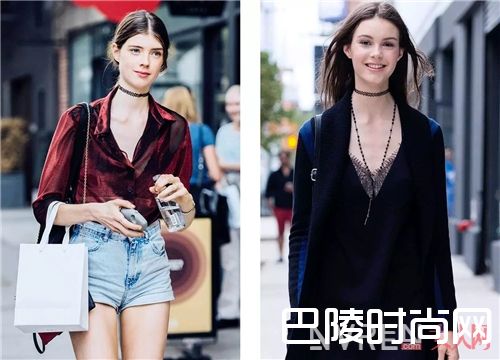 蕾丝Choker如何搭配？_这个夏天 你的脖子需要一条最时髦的Choker！