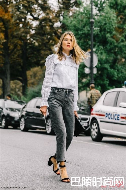 灰色+白色介绍_这个夏天的时髦从配色开始 