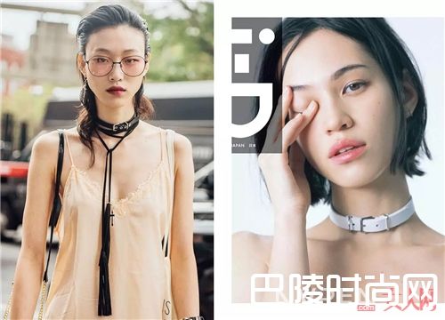 皮带款Choker如何搭配？_这个夏天 你的脖子需要一条最时髦的Choker！