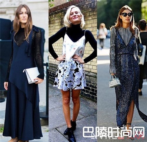 T恤+吊带连衣裙怎么搭配完美_2017夏天T恤配半裙：这样穿清凉又显瘦！