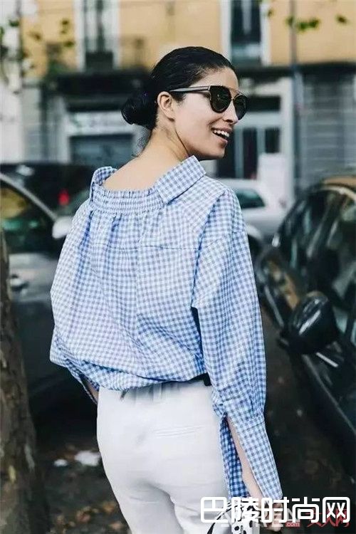 冰蓝衬衫颜色款式_还在穿白色衬衫?不妨来点大海的颜色吧