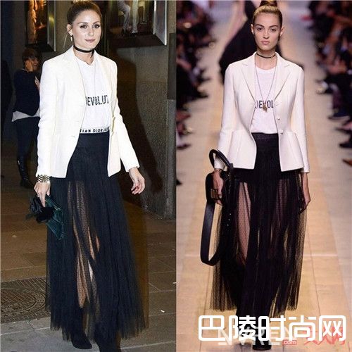 今夏最流行的搭配是T恤+纱裙吗_2017夏天T恤配半裙：这样穿清凉又显瘦！