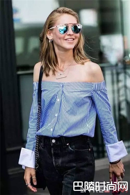 冰蓝衬衫颜色款式_还在穿白色衬衫?不妨来点大海的颜色吧