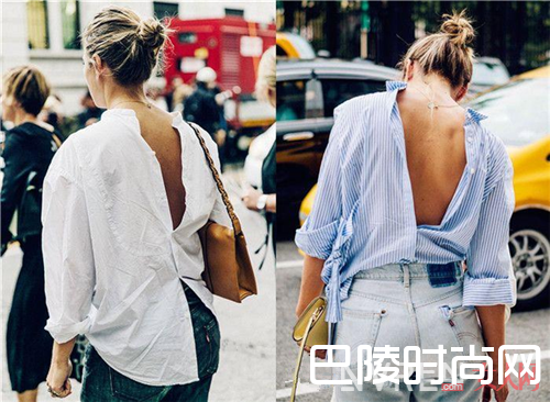 反戴项链_遮挡物选的好 露起背来自信满满