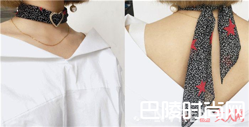 飘逸长丝带_遮挡物选的好 露起背来自信满满