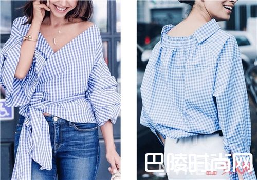 怎样的格纹才算是Gingham？_如此时髦清新 现在都流行把桌布穿在身上了！