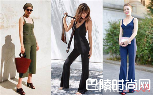 吊带连衣裤夏_天呐这件连体裤，竟然把我的腿显得这么长