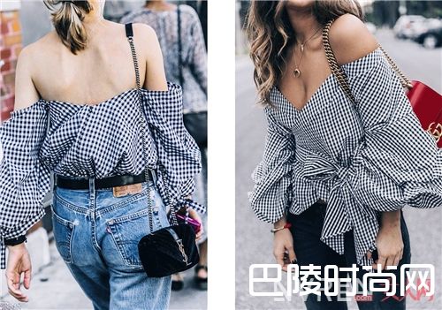 怎样的格纹才算是Gingham?_如此时髦清新 现在都流行把桌布穿在身上了!