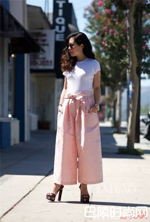 女式阔腿裤_这个夏天让你时髦毫不费力 只需这5件