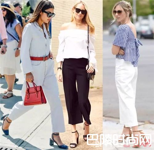 一字带搭扣方跟鞋如何搭配？_夏装的最完美搭档 当然是一双时髦百搭的方跟鞋！