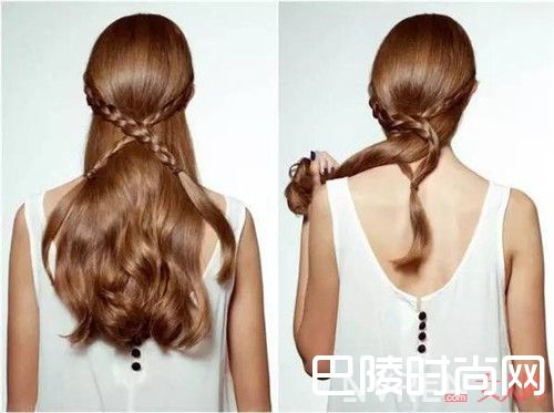 辫子头低马尾介绍_低马尾又美出新高度！含苞花苞美哭你