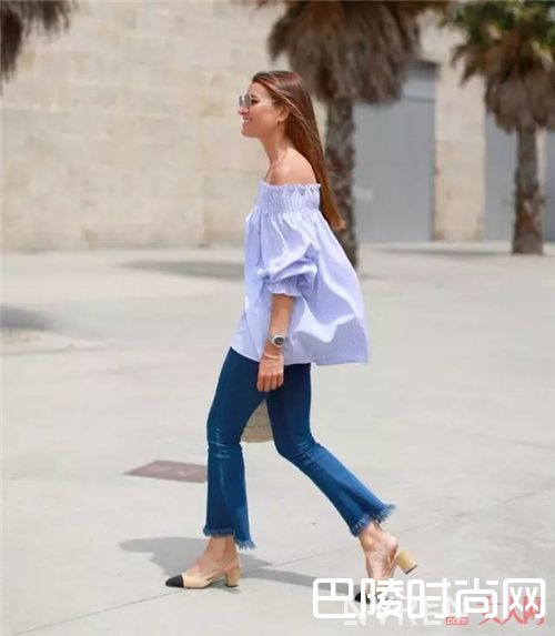 经典拼色小香风方跟鞋如何搭配？_夏装的最完美搭档 当然是一双时髦百搭的方跟鞋！